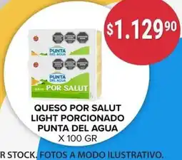 Supermercados Mayor Punta del agua queso por salud light porcionado oferta