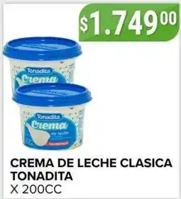 Supermercados Mayor Tonadita crema de leche clasica oferta