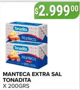 Supermercados Mayor Tonadita manteca extra sal oferta