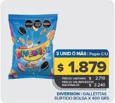 Carrefour Maxi Diversion - galletitas surtido oferta