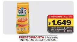 Carrefour Maxi Presto pronta - polenta instantan oferta