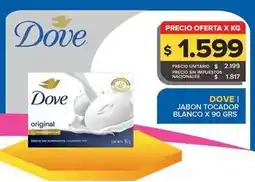 Carrefour Maxi Dove - jabon tocador blanco oferta