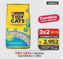 Carrefour Maxi Tidy cats piedras sanitarias oferta