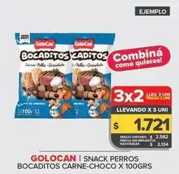 Carrefour Maxi Bocaditos carne-choco oferta
