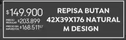 Jumbo Repisa butan 42x39x176 natural oferta