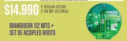 Supermercados Vea Manguera 1/2 mts + set de acoples oferta