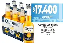 La Anonima Corona - cerveza long neck oferta