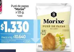 La Anonima Morixe - puré de papas oferta