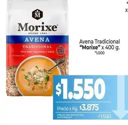 La Anonima Morixe - avena tradicional oferta
