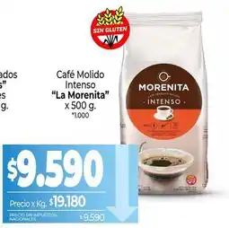 La Anonima La morenita - café molido intenso oferta