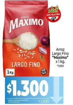 La Anonima Maximo - arroz largo fino oferta