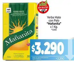 La Anonima Mañanita - yerba mate con palo oferta
