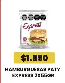 Autoservicio Capo Hamburguesas paty express oferta