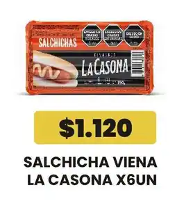 Autoservicio Capo La casona salchicha viena oferta