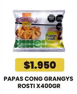 Autoservicio Capo Grangys papas rosti oferta