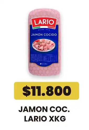 Autoservicio Capo Lario jamon cocido oferta