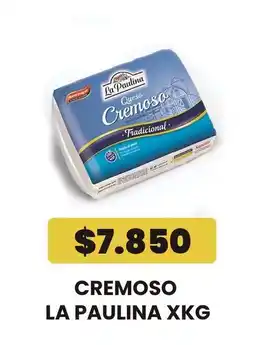 Autoservicio Capo La paulina queso cremoso tradicional oferta