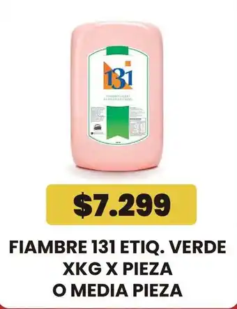 Autoservicio Capo Fiambre 131 oferta