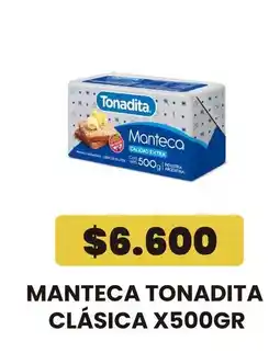 Autoservicio Capo Tonadita manteca clásica oferta