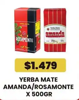 Autoservicio Capo Yerba mate amanda/rosamonte oferta