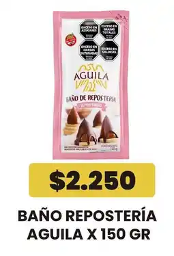 Autoservicio Capo Aguila baño de reposteria oferta