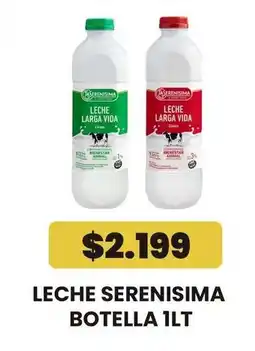 Autoservicio Capo Serenisima leche larga vida oferta
