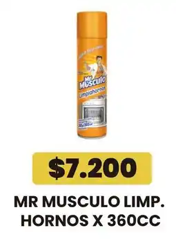 Autoservicio Capo Mr Musculo limp. hornos oferta