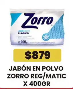 Autoservicio Capo Zorro jabón en polvo oferta