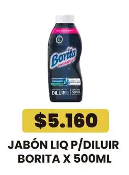 Autoservicio Capo Borita jabón líq p/diluir oferta