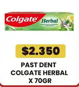 Autoservicio Capo Colgate past dent herbal oferta