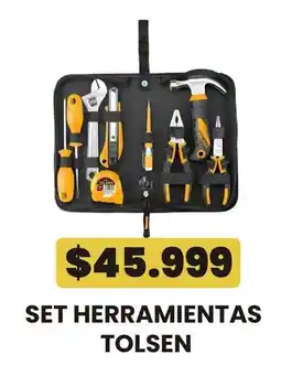 Autoservicio Capo Tolsen set herramientas oferta