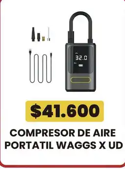 Autoservicio Capo Waggs compresor de aire portatil x ud oferta