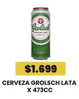 Autoservicio Capo Grolsch cerveza oferta