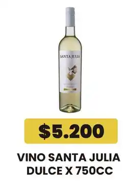 Autoservicio Capo Santa julia vino dulce oferta