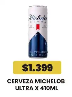 Autoservicio Capo Michelob ultra oferta