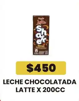Autoservicio Capo Baggie leche chocolatada latte oferta