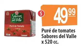 Autoservicio Capo Sabores del Valle Puré de tomates x 520cc. oferta