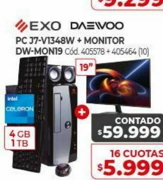 Naldo Lombardi Pc escritorio exo oferta