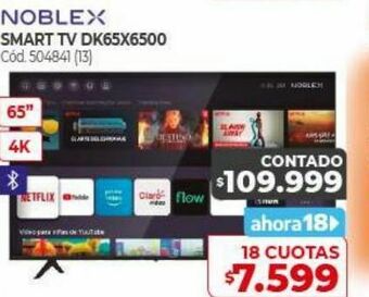 Naldo Lombardi Smart tv noblex oferta