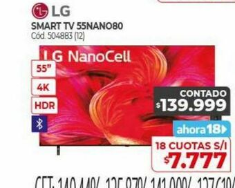 Naldo Lombardi Smart tv lg oferta