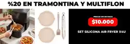 Supermayorista Vital Set silicona air fryer oferta