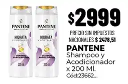 Diarco Pantene shampoo y acodicionador oferta