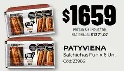 Diarco Patyvienna salchichas fun oferta