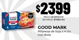 Diarco Good mark milanesa de soja oferta