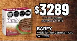Diarco Barfy medallón de carne oferta
