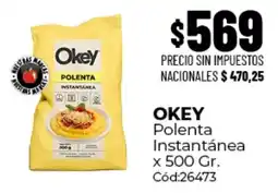 Diarco Okey polenta instantánea oferta