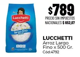Diarco Lucchetti arroz largo fino oferta