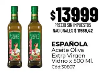 Diarco Española aceite oliva extra virgen oferta