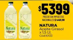 Diarco Natura aceite girasol oferta