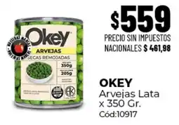 Diarco Okey arvejas lata oferta